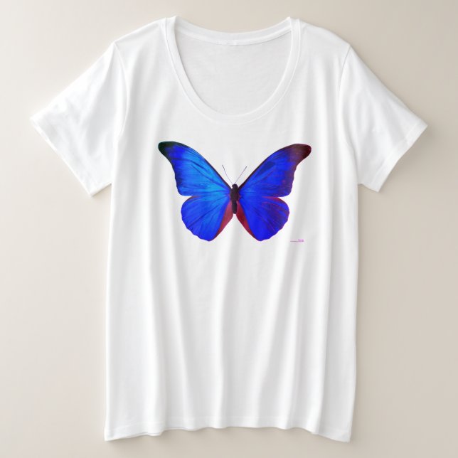 PLUS TAILLE T-SIRT COTON PERSONNALISÉ CONCEPTION D (Design devant)