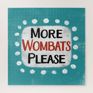 Plus Wombats S'Il Vous Plaît Puzzle