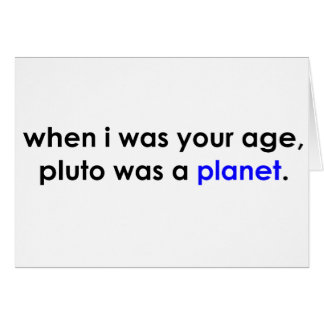 Pluton était une planète ? ! ?