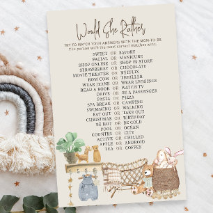 Plutôt Elle Boho Baby Nursery Shower Game
