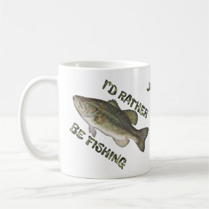 Plutôt Être Pêche Basse Coffee Cup Mug Personnalis