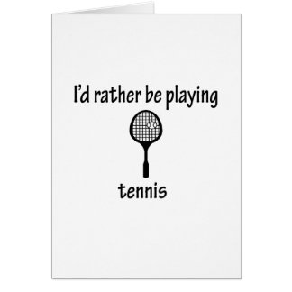 Plutôt joue au tennis