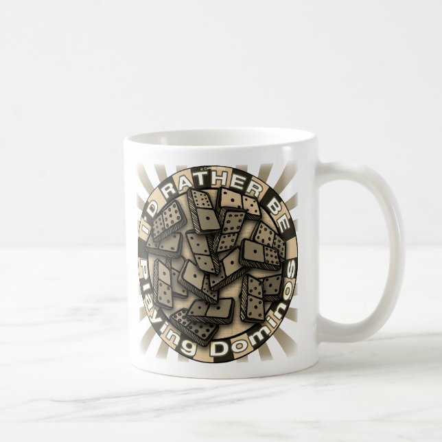 Plutôt jouer dominos mug (Droite)