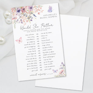 Plutôt Papillon Fleur Sauvage Baby Shower Mariage