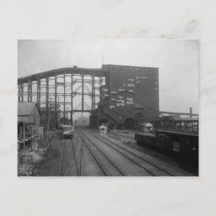 Plymouth Pa. Carte postale du brise-charbon