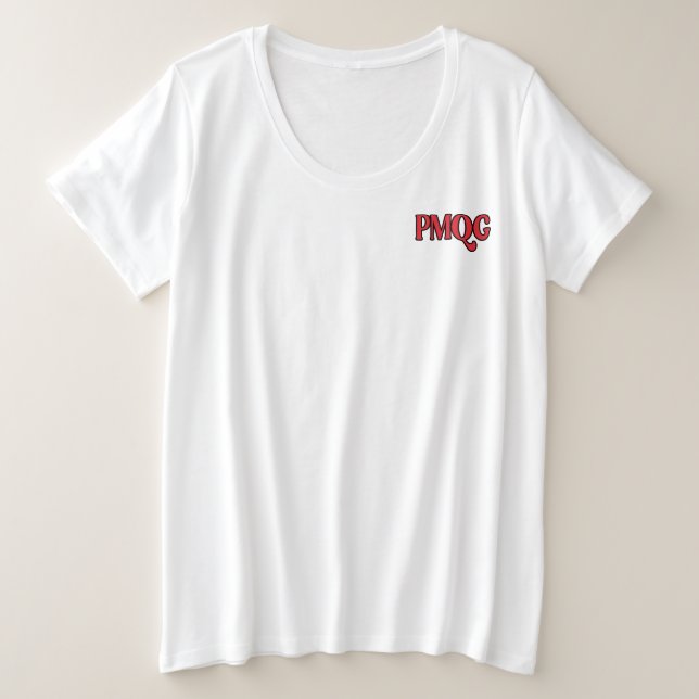 PMQG Tshirt femmes plus tailles (Design devant)