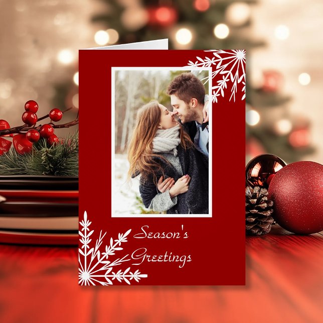 Pneus blancs sur Bonnes Fêtes rouges (Créateur téléchargé)