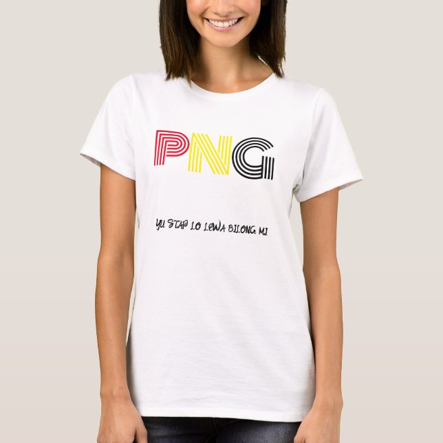 PNG t-SHIRT (Devant)