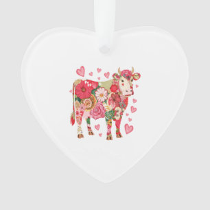 Png Vache Florale, Png Design Vache Cute