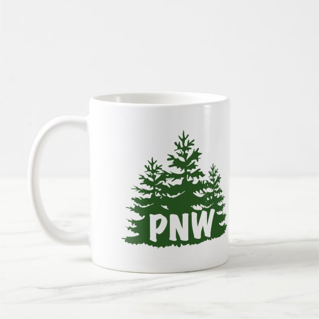 PNW Trees Mug (Gauche)