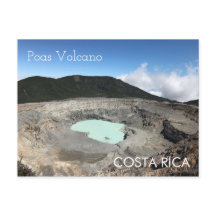 Poas Volcano, Costa Rica Carte postale