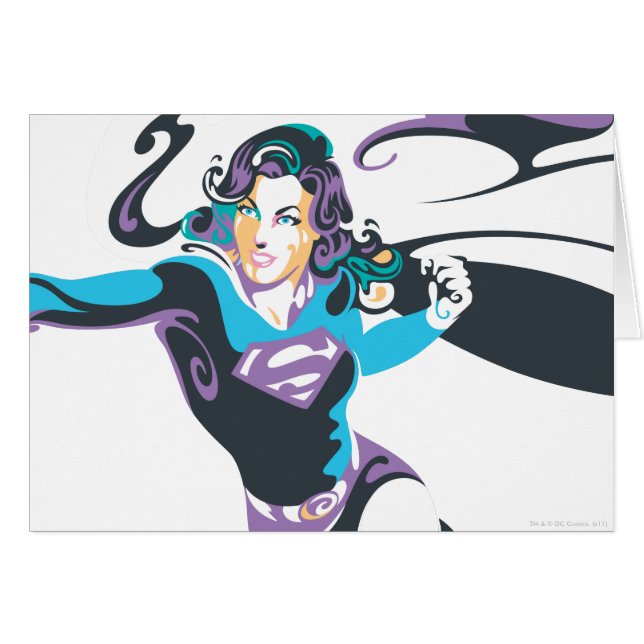 Poche de sélection couleur Supergirl 4 (Devant horizontal)