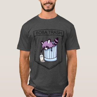 Poche en T-shirt Boba Trash Racoon