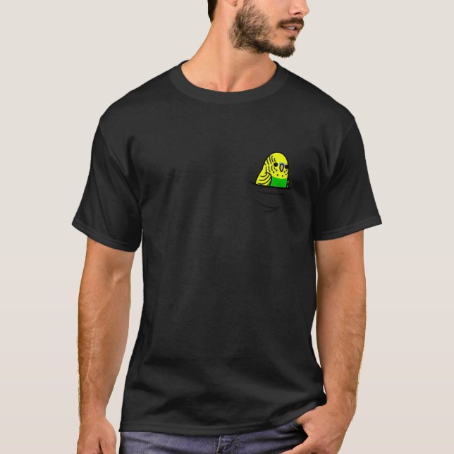 Poche Oiseau' Gamme Green Yellow Budgie Sweat (Devant)