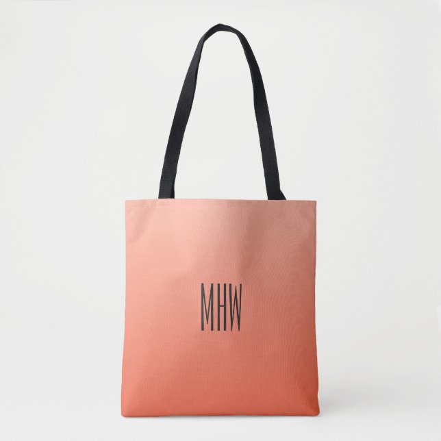 Pocher Gradient sacs monogrammes personnalisés (Devant)