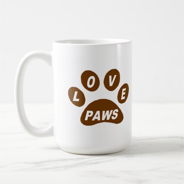 Poches d'amour de la Mug sur les pattes Brown (Gauche)