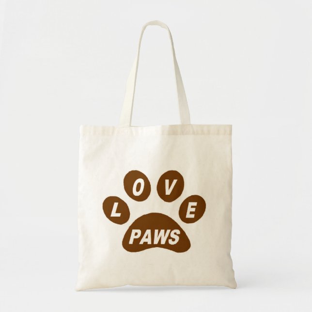 Poches d'amour de sac à main sur les pattes Brown (Devant)