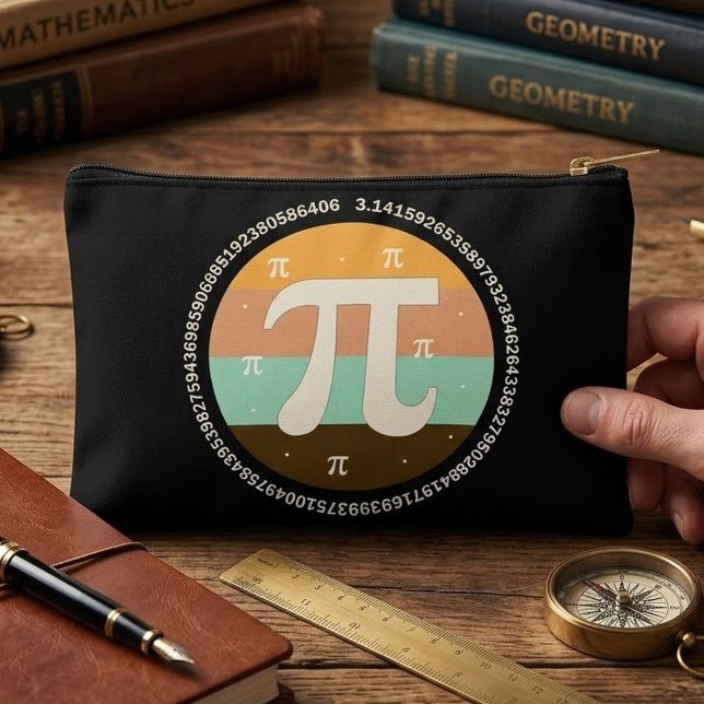 Pochette À Accessoires 3.14 Conception de la Journée nationale Pi - Idée  (Créateur téléchargé)