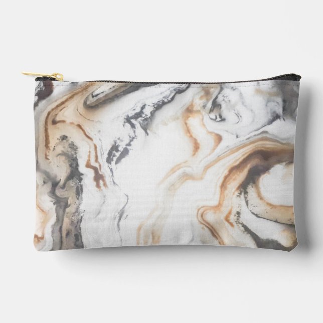 Pochette À Accessoires Abstract Marble Texture Nature   (Recto)