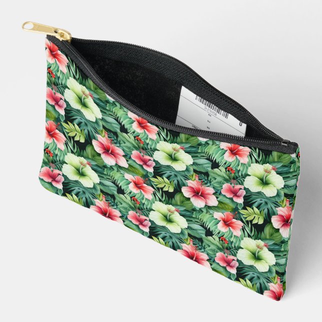 Pochette À Accessoires Accessoire Pouch Tropical Print (Ouvrir)
