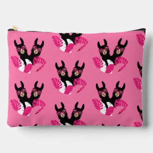 Pochette À Accessoires Accessoires Llama Alpaca amusants