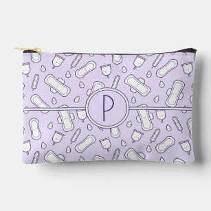 Pochette À Accessoires Ado Girl Purple Monogramme Période Sanitaire Napki