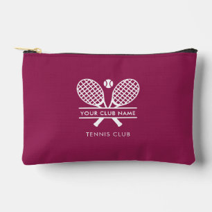 Pochette À Accessoires Ajouter Country Club Nom Tennis Team N'importe que
