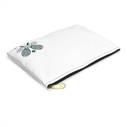 Pochette À Accessoires Ajouter Votre Nom Club Tennis Icons Vert