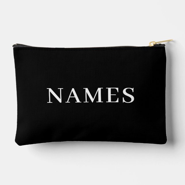 Pochette À Accessoires Ajoutez votre nom (Verso)