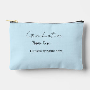 Pochette À Accessoires ajoutez votre texte simple diplômé ajoutez le nom