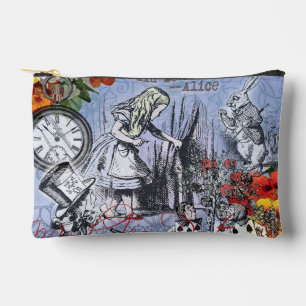 Pochette À Accessoires Alice nonsense rideau merveilleux - Bleu