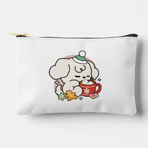 Pochette À Accessoires Alimenté par le cacao et les Rêves de chiots - Chi