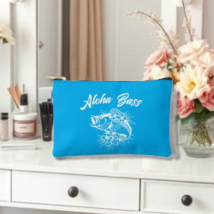 Pochette À Accessoires Aloha Bass-Hawaïen Bleu