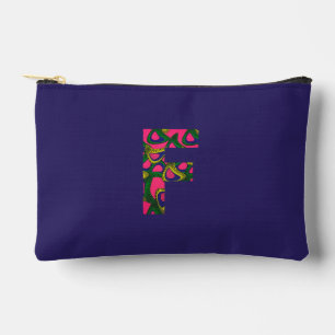 Pochette À Accessoires Alphabet d'impression africain