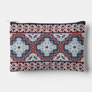 Pochette À Accessoires Amérindiens Navajo Motif