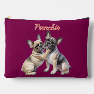 Pochette À Accessoires Amour de Bouledogue français
