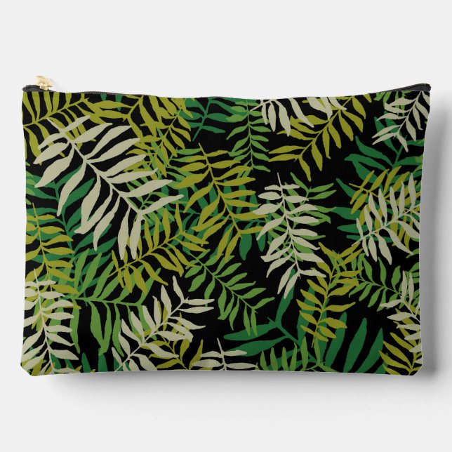 Pochette À Accessoires Amoureux des jardins Plante Feuille vert feuille (Recto)