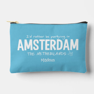 Pochette À Accessoires AMSTERDAM nom et couleur personnalisés