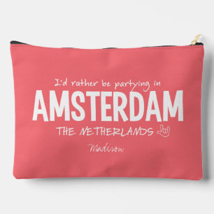 Pochette À Accessoires AMSTERDAM nom et couleur personnalisés