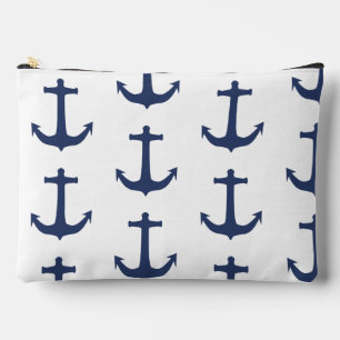 Pochette À Accessoires Ancre des ondes côtières nautiques