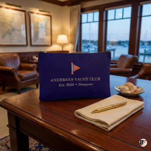 Pochette À Accessoires Andersan Yacht Club personnalisé marine nautique N