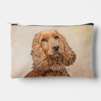 Anglais Cocker Spaniel Painting Original Chien Art