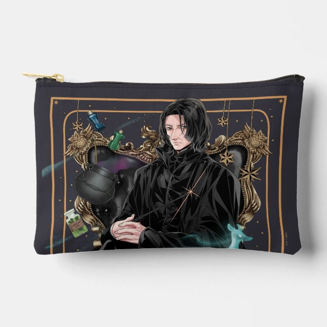 Pochette À Accessoires Anime Professeur Severus Snape Assis (Recto)