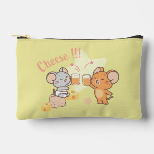 Pochette À Accessoires Anime Tuffy et Jerry Cheese au fromage