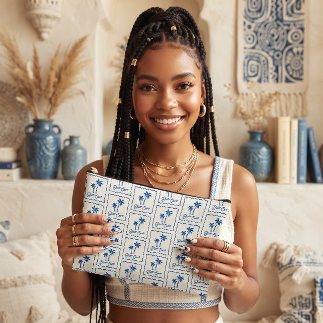 Pochette À Accessoires Anse Bleue (Créateur téléchargé)
