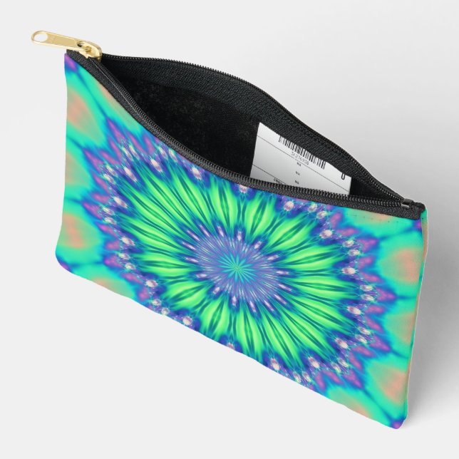 Pochette À Accessoires Aquamandalla (Ouvrir)