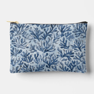 Pochette À Accessoires Aquarelle Corail