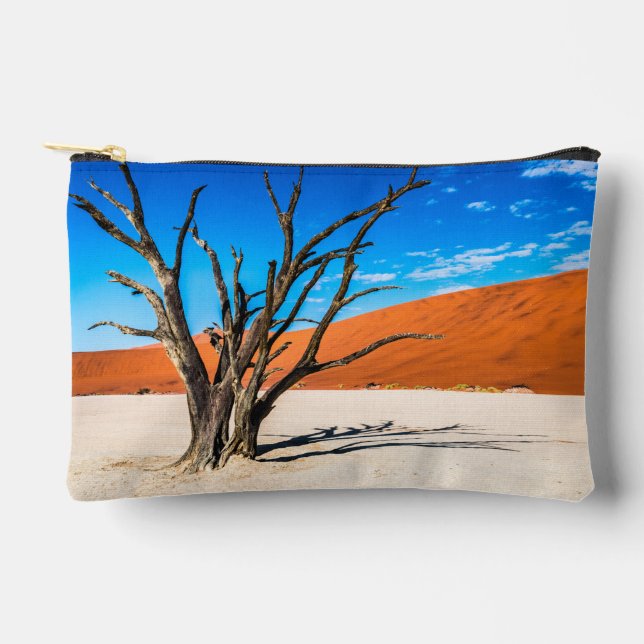 Pochette À Accessoires Arbre mort à Deadvlei, Namibie (Recto)