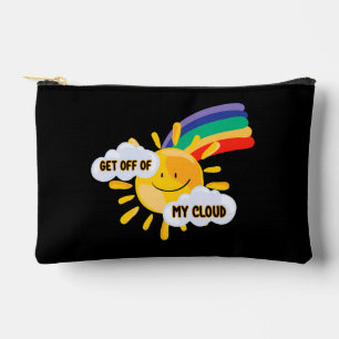 Pochette À Accessoires Arc-en-ciel Coloré Dégage de Mon Nuage