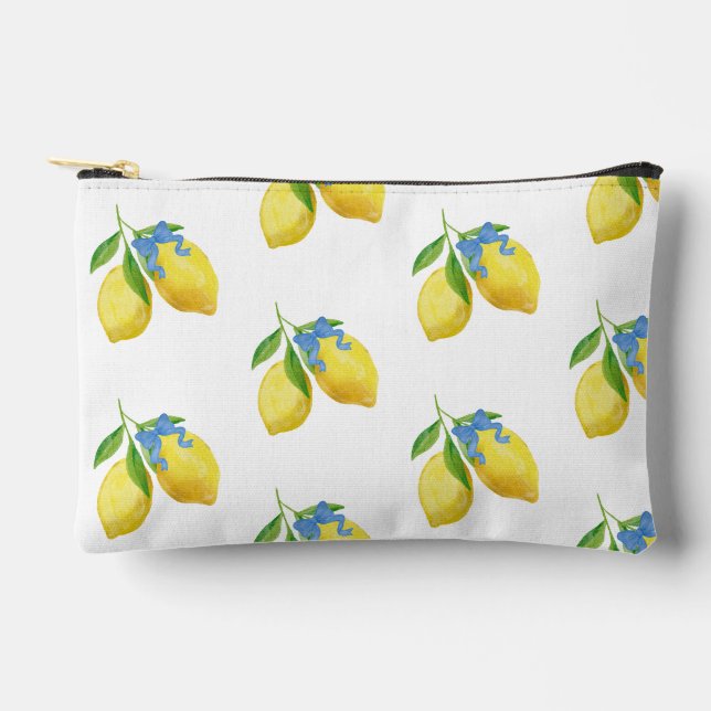 Pochette À Accessoires Arc en citron été style italien (Recto)